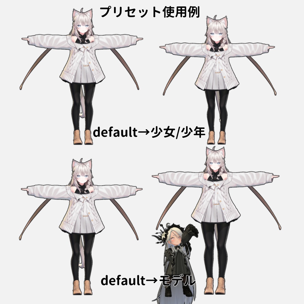 【VRChatアバター体型コピー&調整ツール】Silhouette+(シルエットプラス) Unity Editor拡張