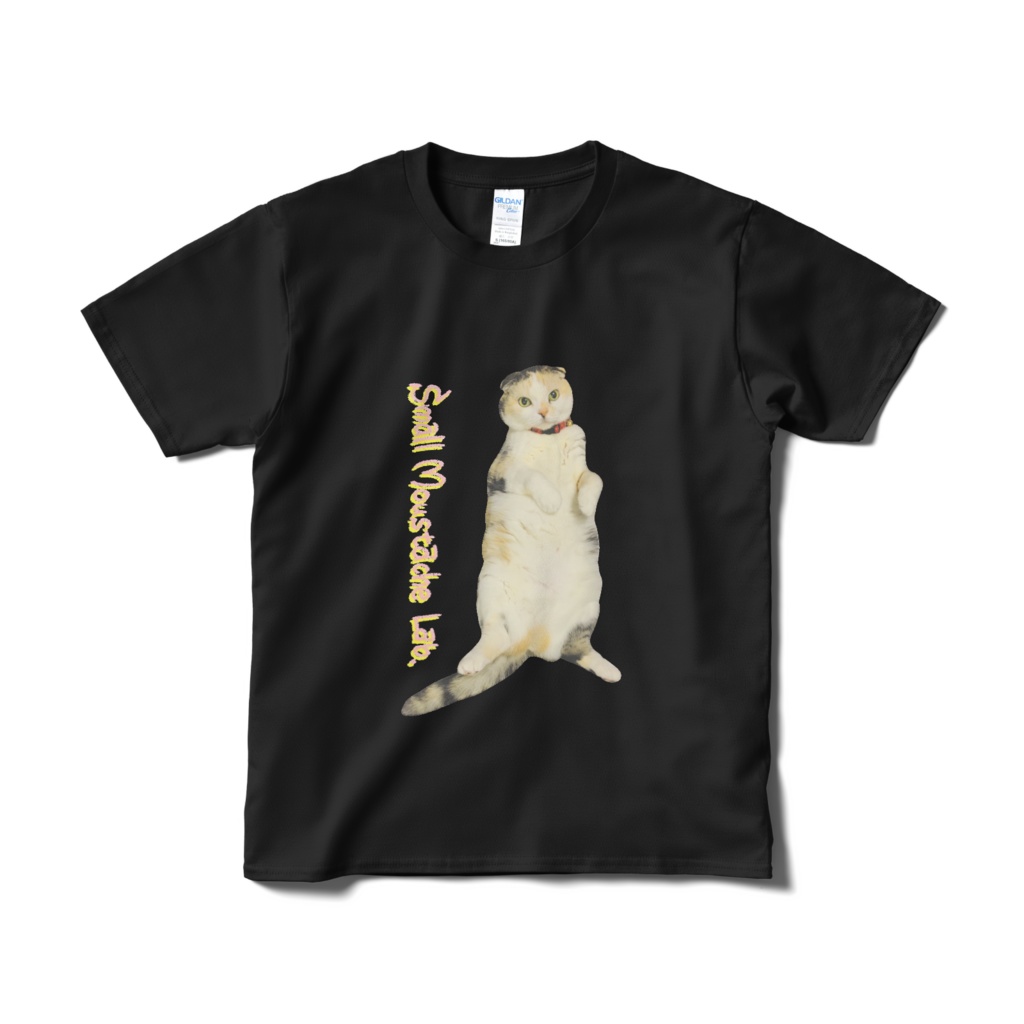 Small Moustache Lab. ネッチーTシャツ(黒)