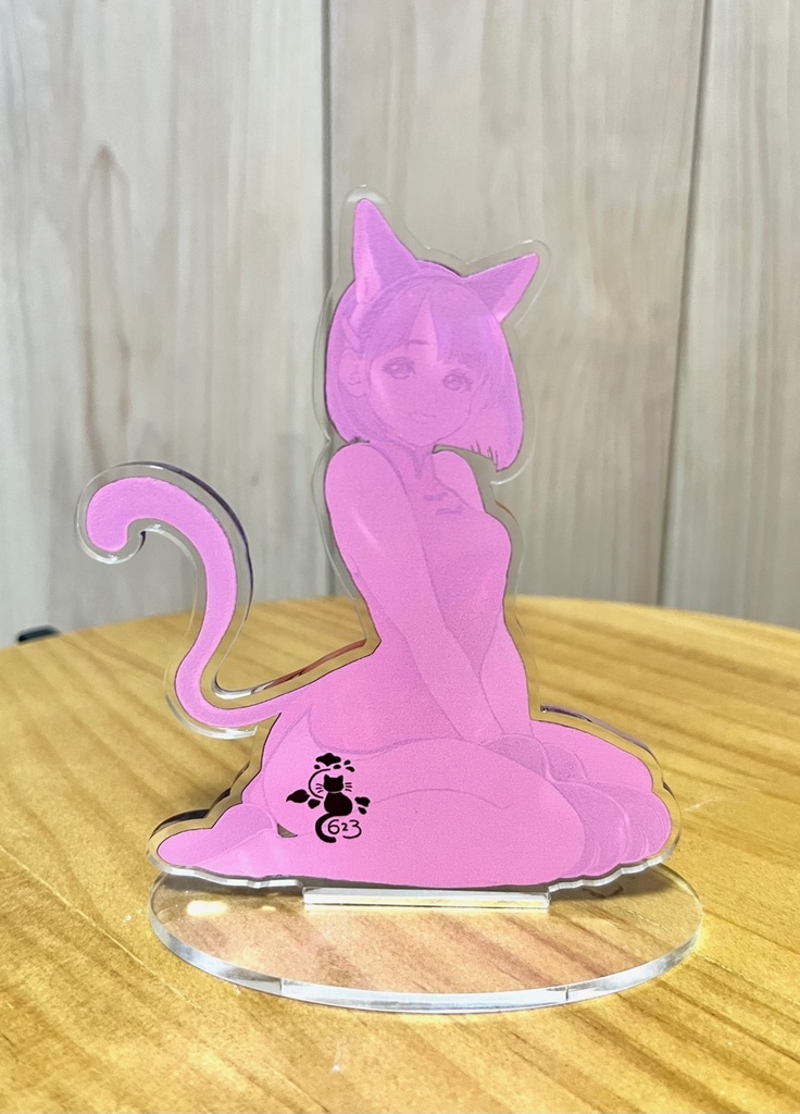 猫耳チャイナ服あずきちゃん🐈⬛🐾💕アクリルスタンド