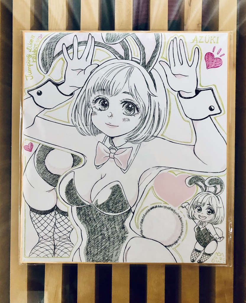 複製色紙『Bunny Girl AZUKI』