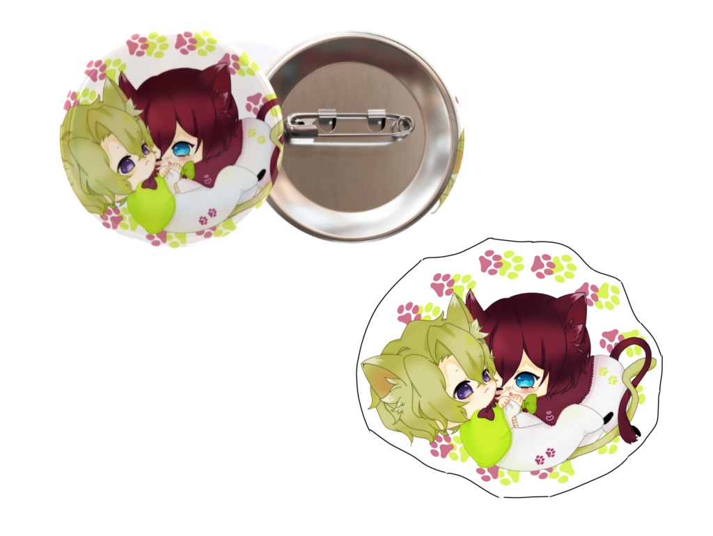 缶バッジ&シールセット