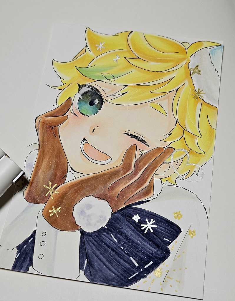 手描きイラストカード