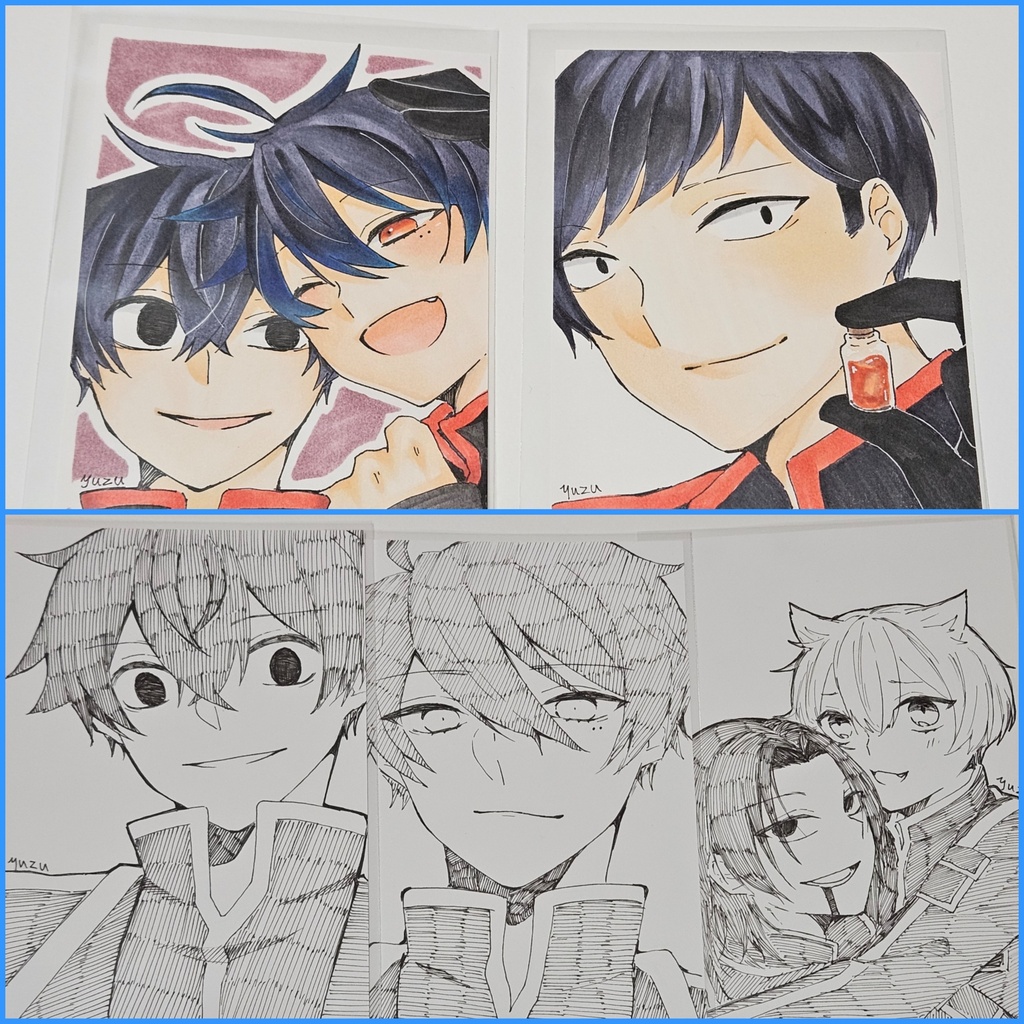 手描きイラストカード