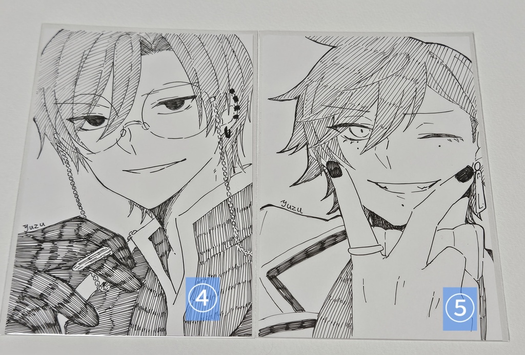手描きイラストカード
