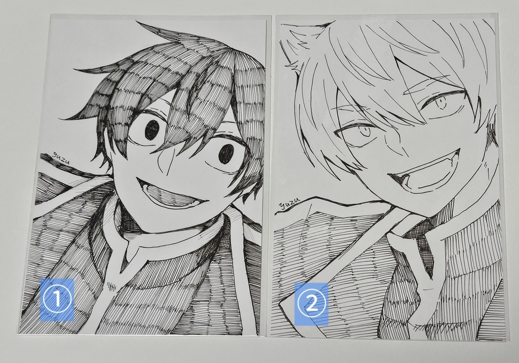 手描きイラストカード