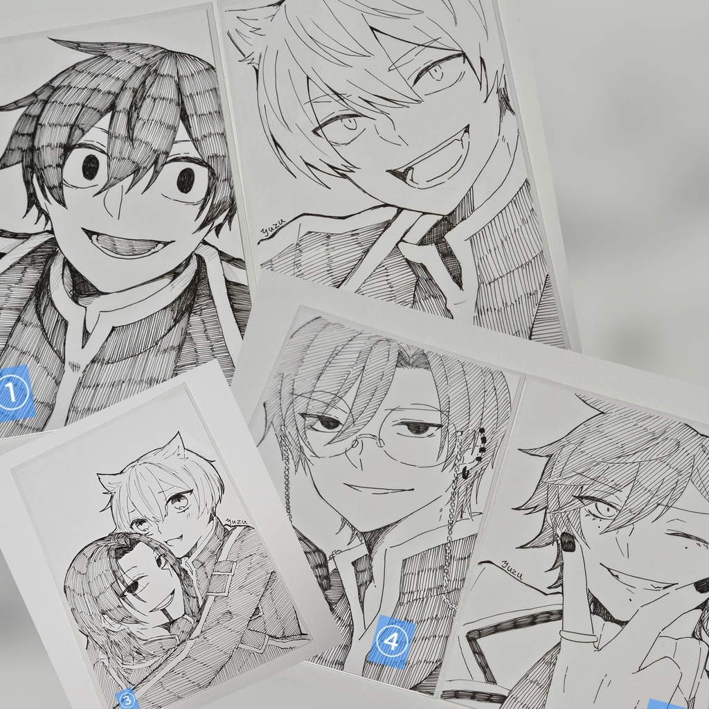 手描きイラストカード