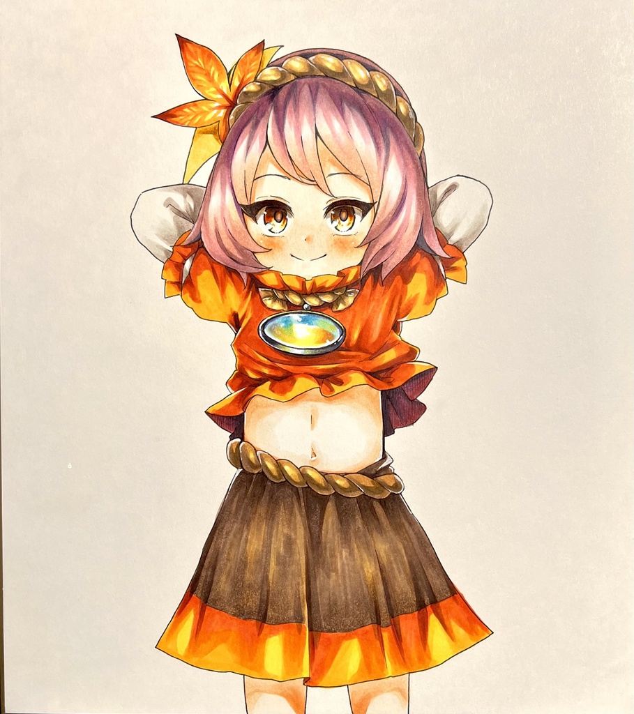 【東方】八坂神奈子【色紙イラスト】