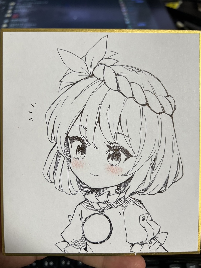 【東方】八坂神奈子【色紙イラスト】