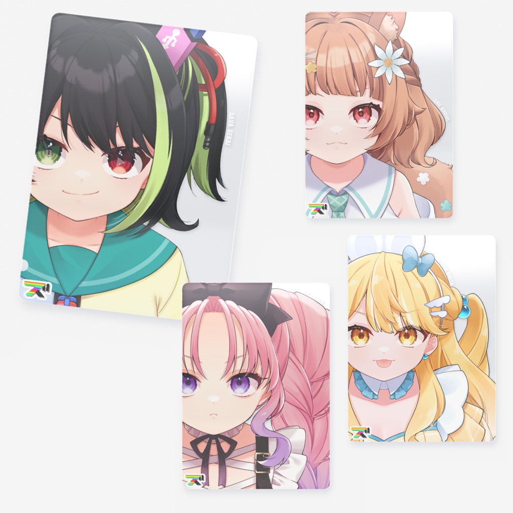 ガチ恋距離 クリアカード (各メンバー4種)