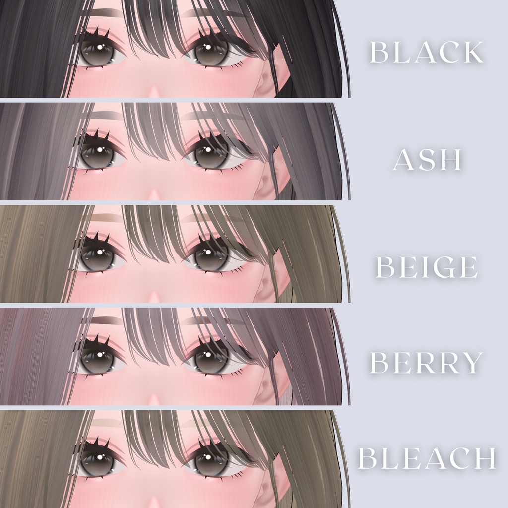 Muted/Onetone Makeup+Eye Texture for Misaki