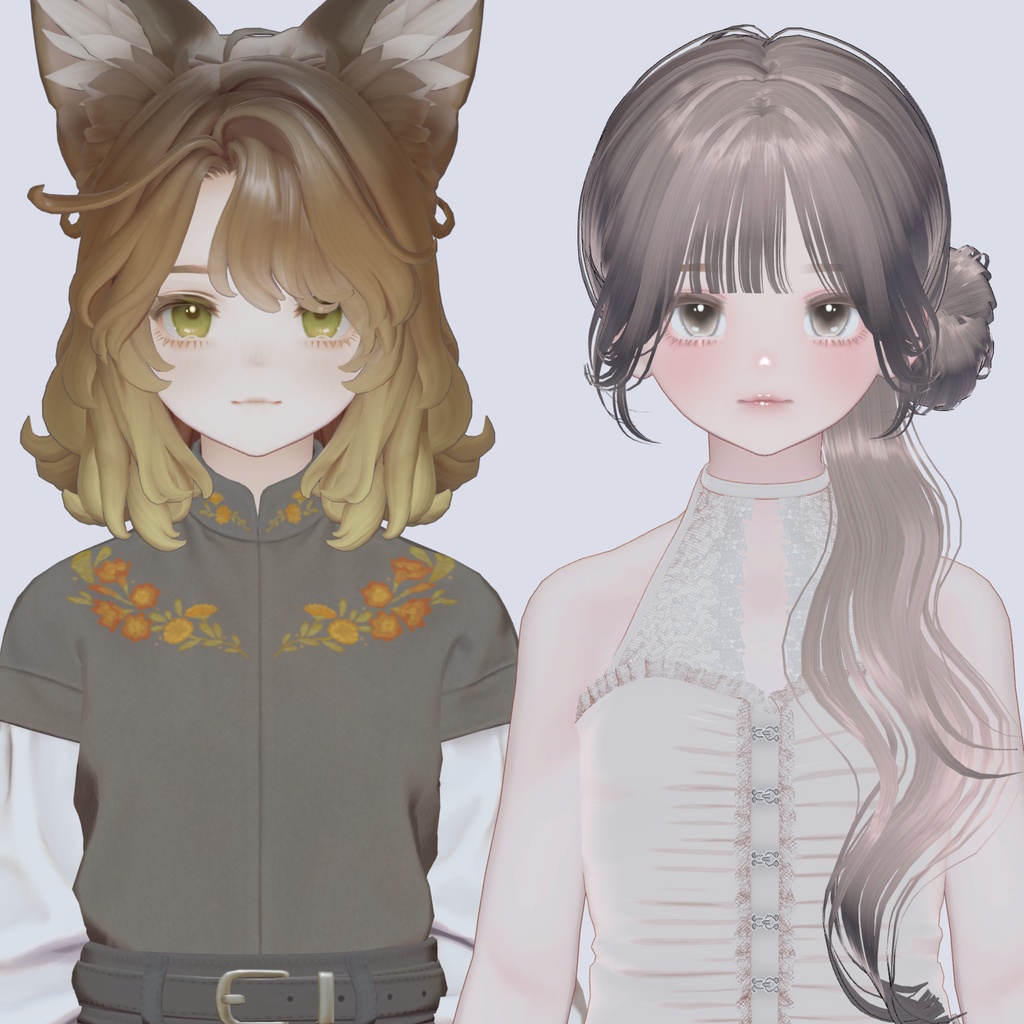 Muted/Onetone Makeup+Eye Texture for Marycia