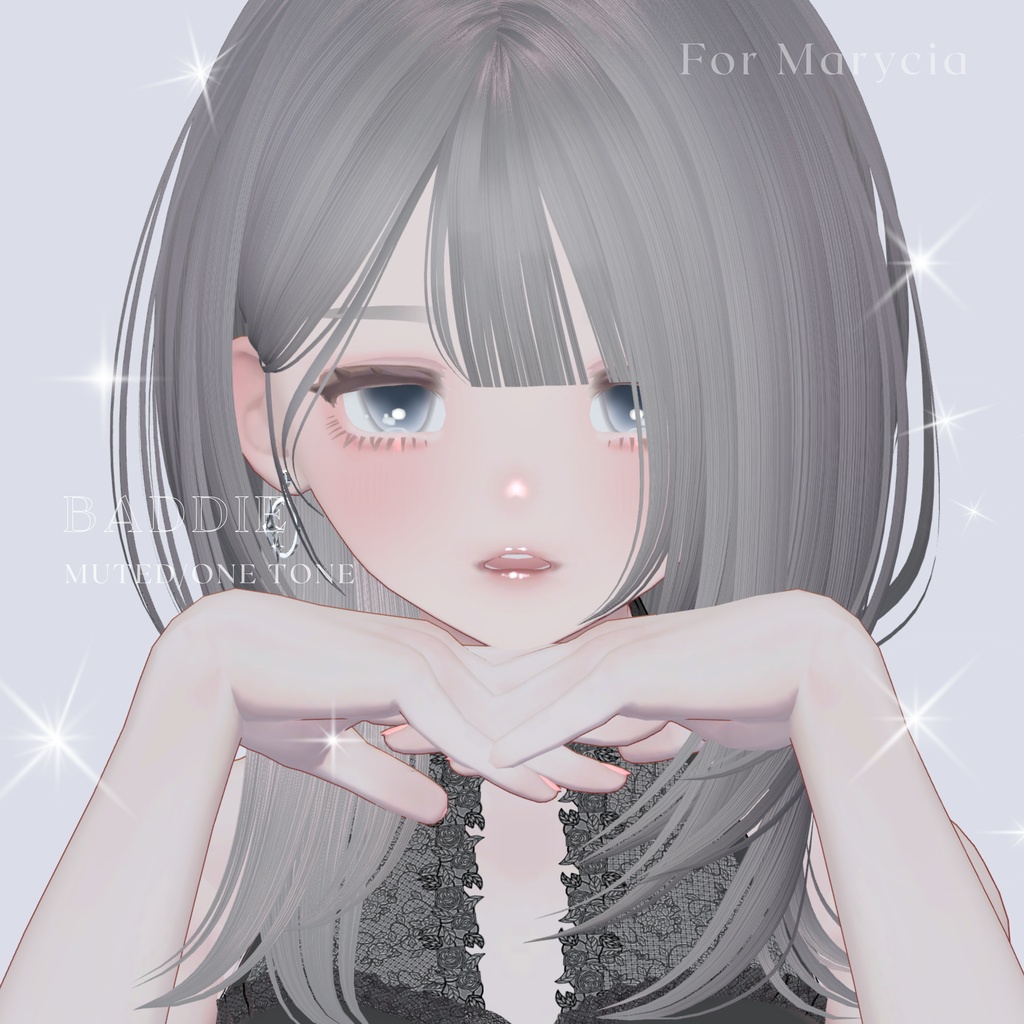 Muted/Onetone Makeup+Eye Texture for Marycia