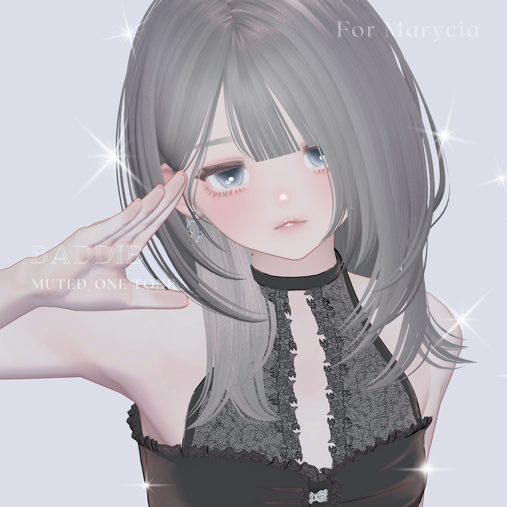 Muted/Onetone Makeup+Eye Texture for Marycia