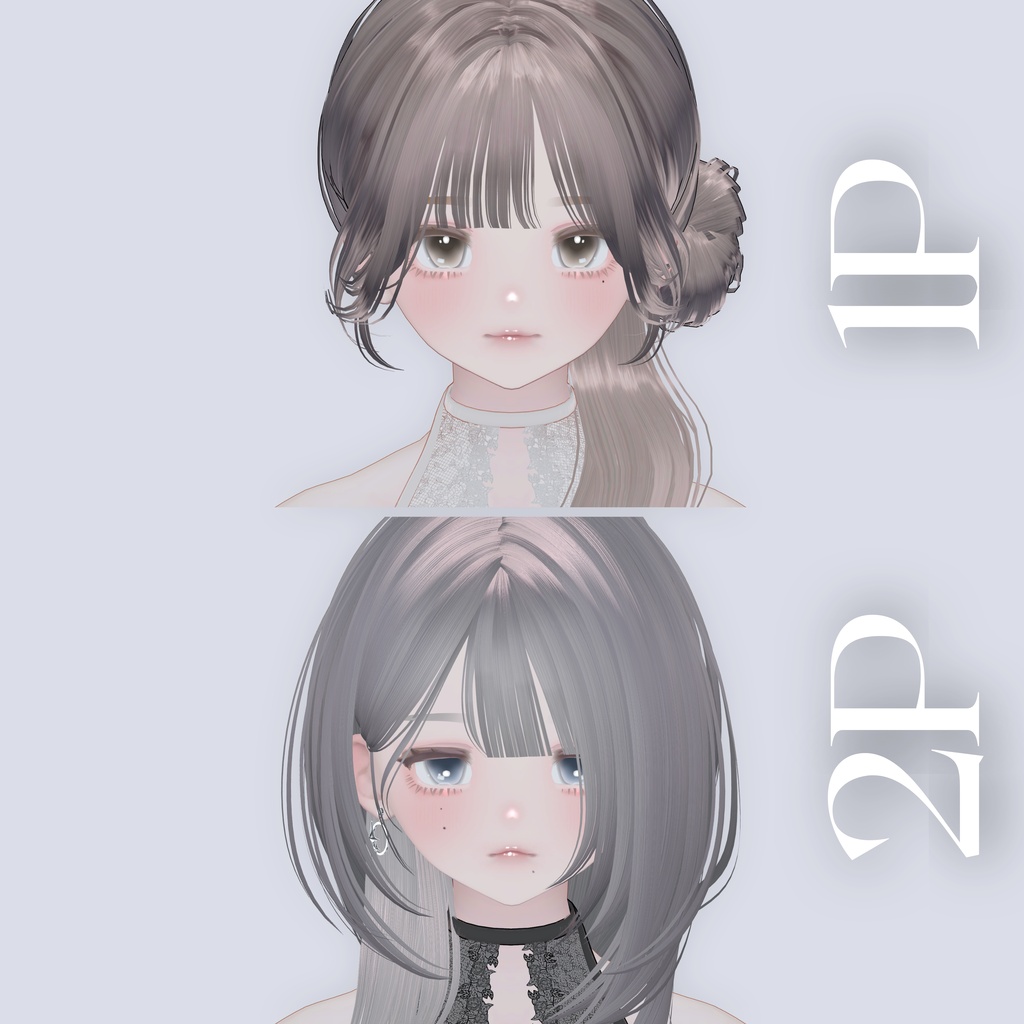 Muted/Onetone Makeup+Eye Texture for Marycia