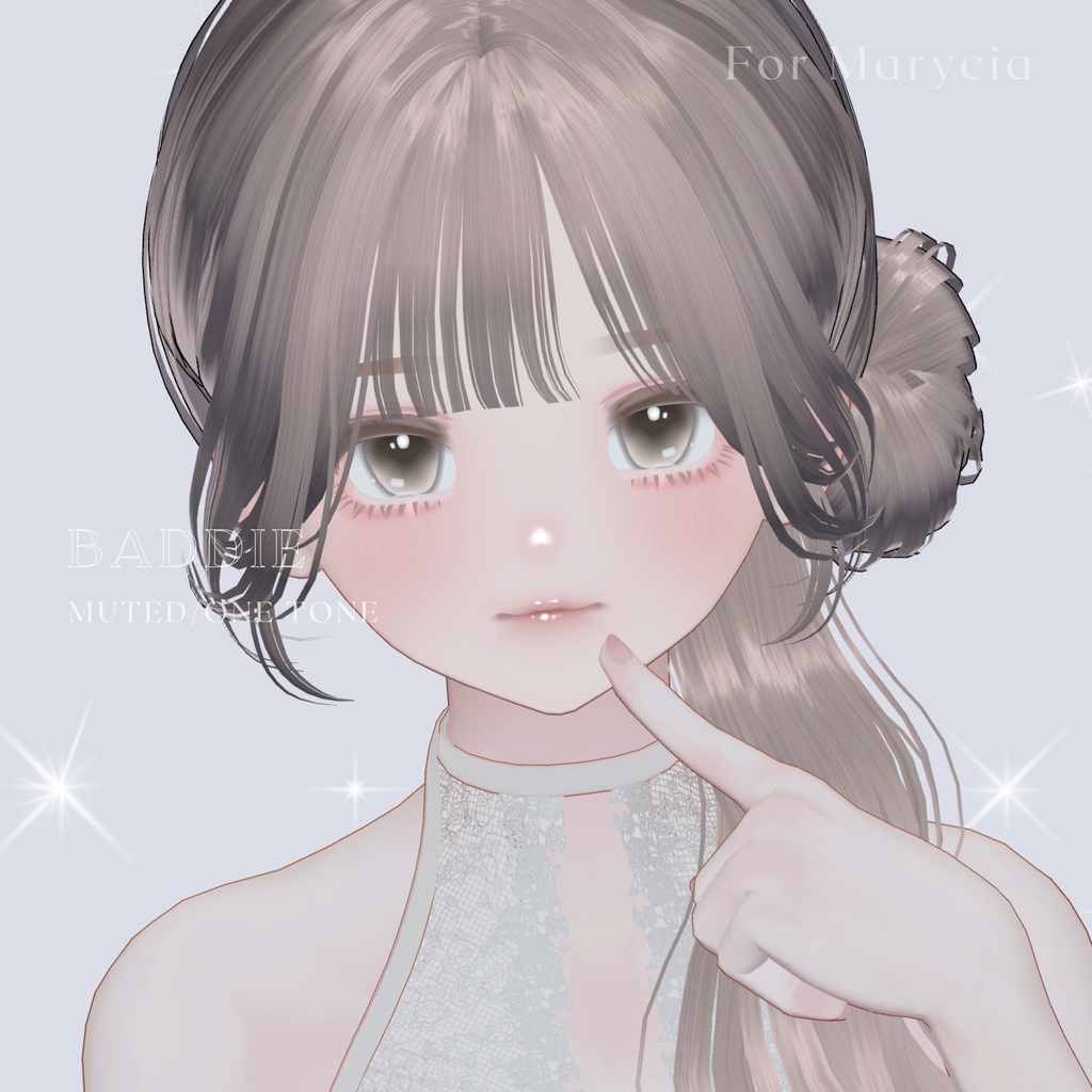 Muted/Onetone Makeup+Eye Texture for Marycia