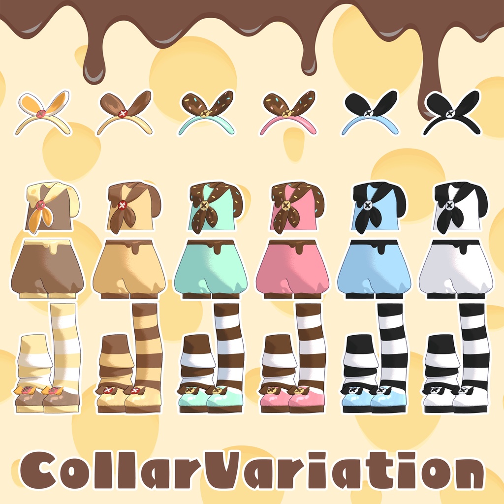 Melty Dessert 【まめふれんず対応衣装】