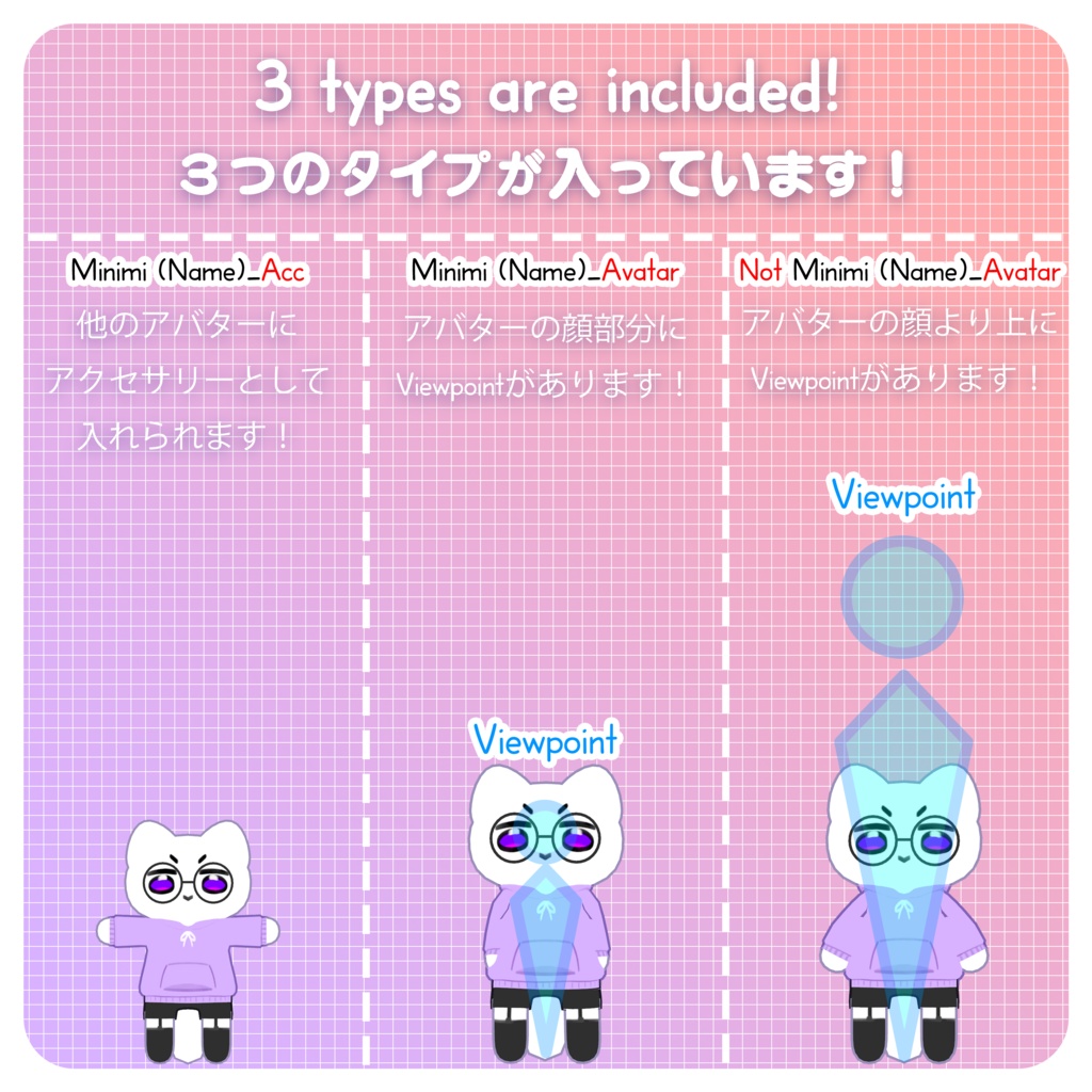 あなたのミニオリジナルアバター作ります! | Minimi Avatar Commission