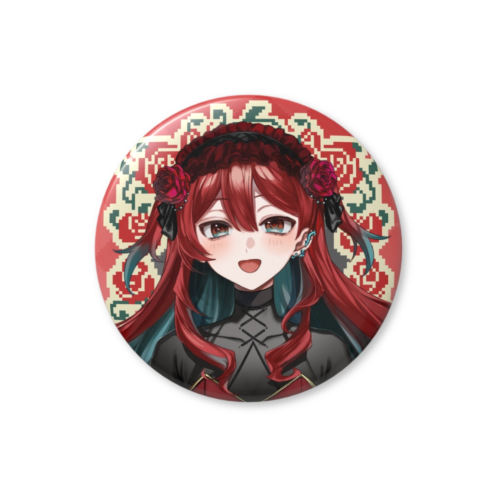 マティエールの缶バッジ アップ