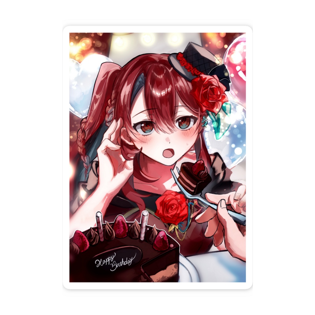 Matiele Noele ~Happy birthday 1st~ ステッカー てれてれVer.