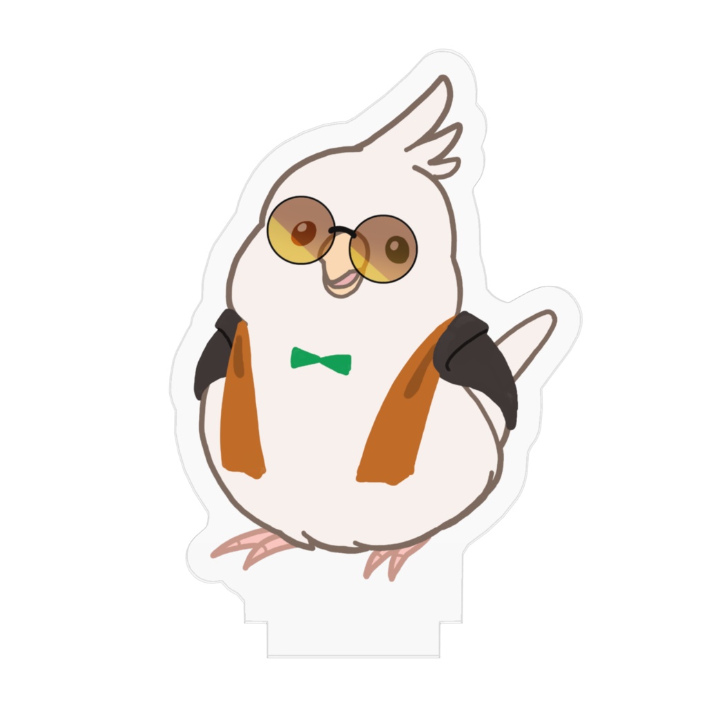 ノーマルくみちょーインコ アクリルスタンド
