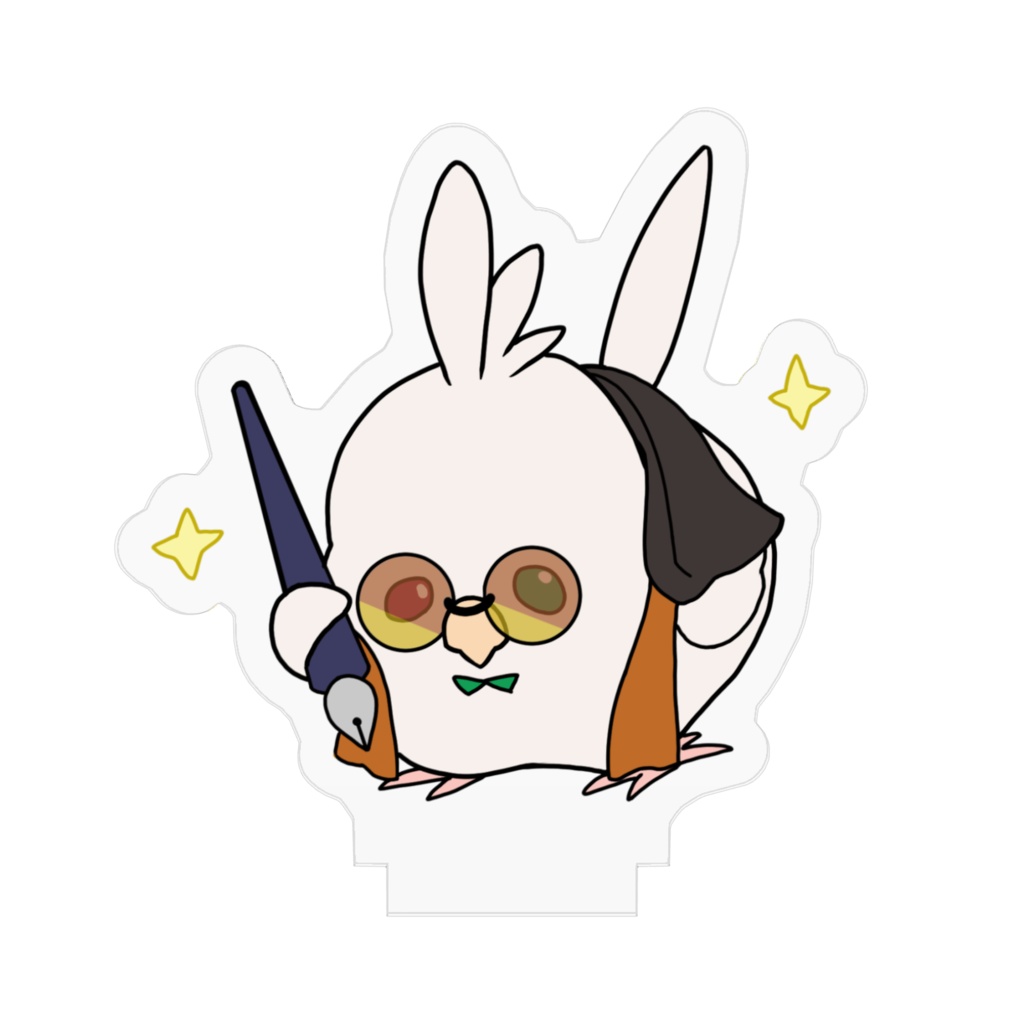 らくがきくみちょーインコ2 アクリルスタンド