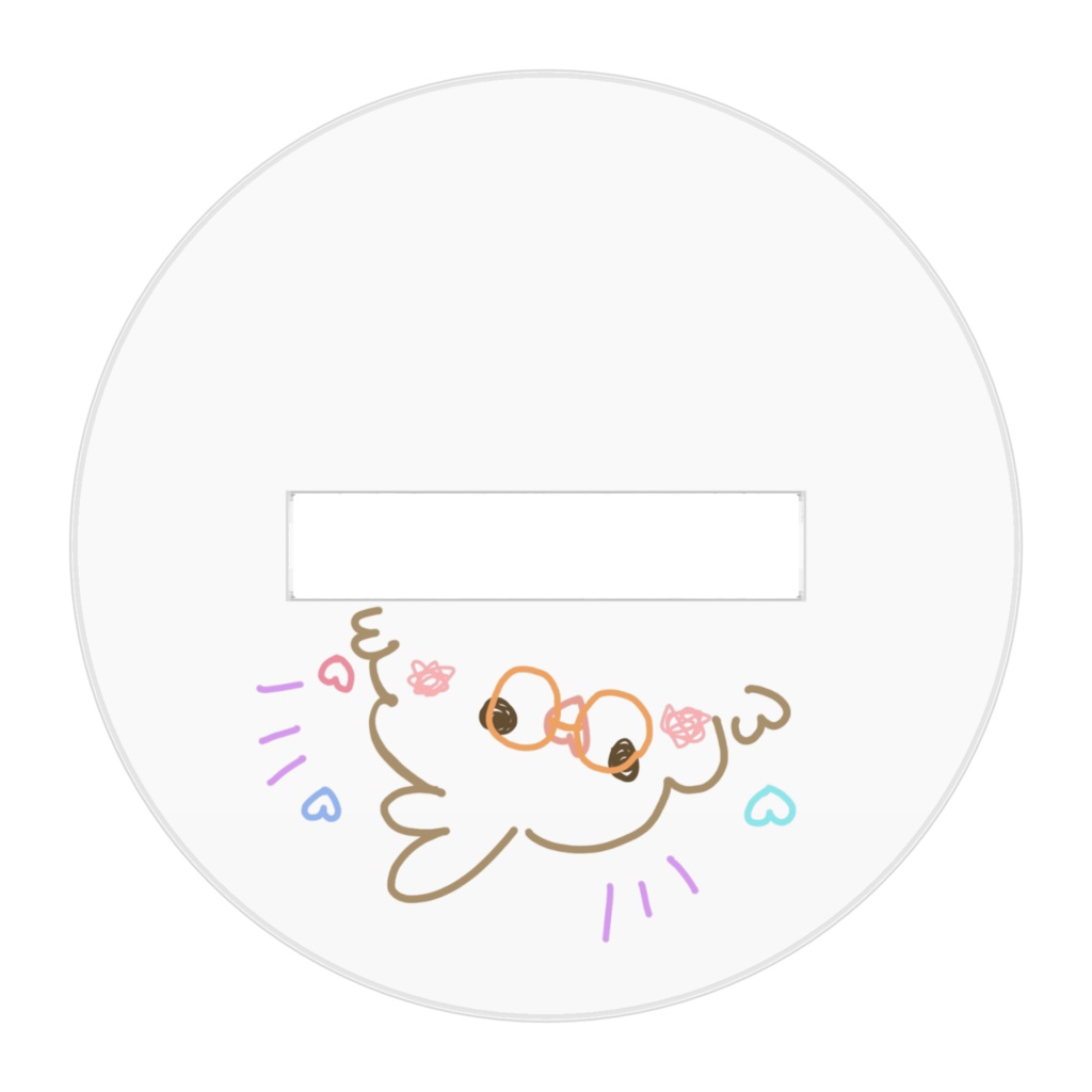 らくがきくみちょーインコ2 アクリルスタンド