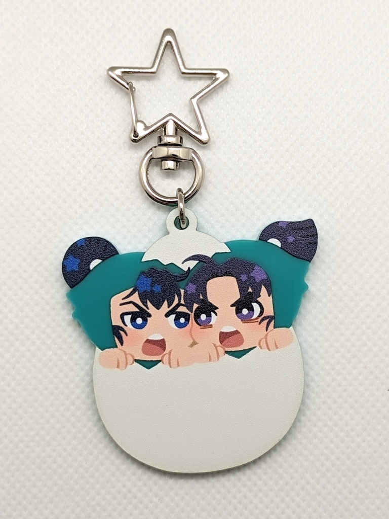 留文たまご アクリルキーホルダー