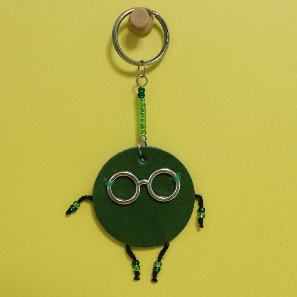 【セール】ちびはるちゃん本革キーホルダー