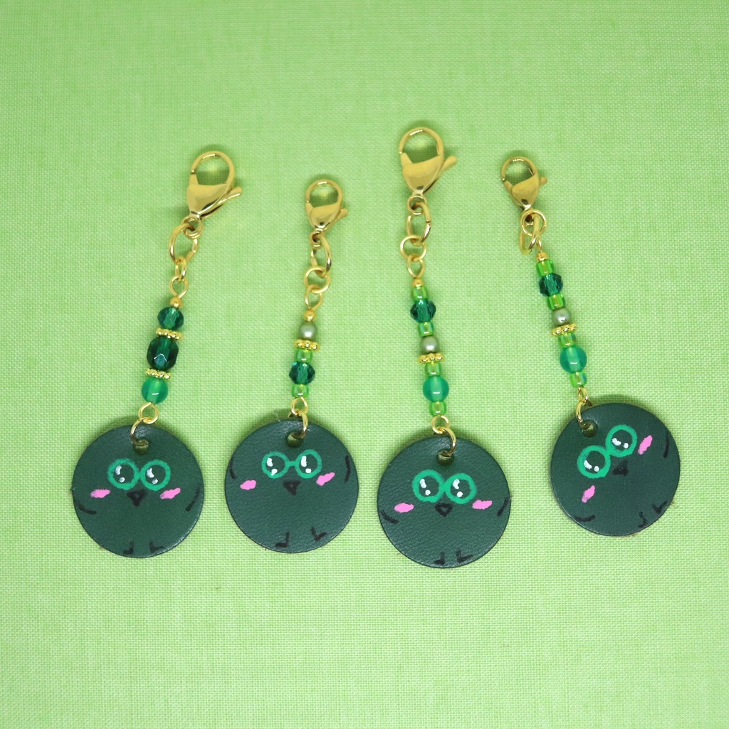 【はるゆ27祭】ミニ革ちびはるちゃんキーホルダー