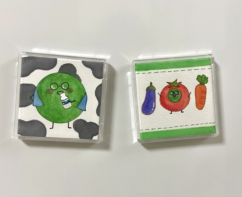 野菜とちびはるちゃん