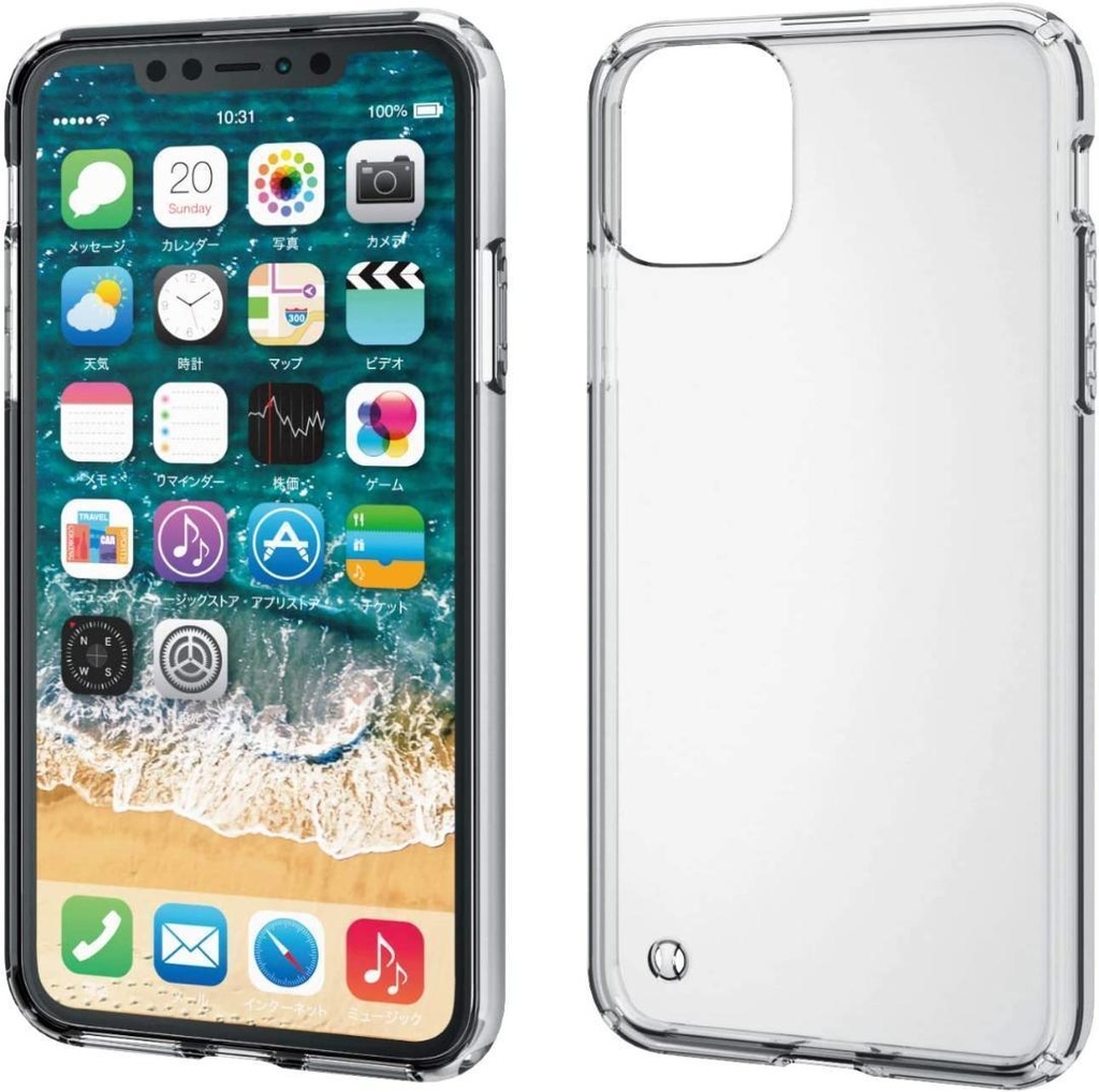 ★エレコム iPhone 11 Pro Max ケース クリア