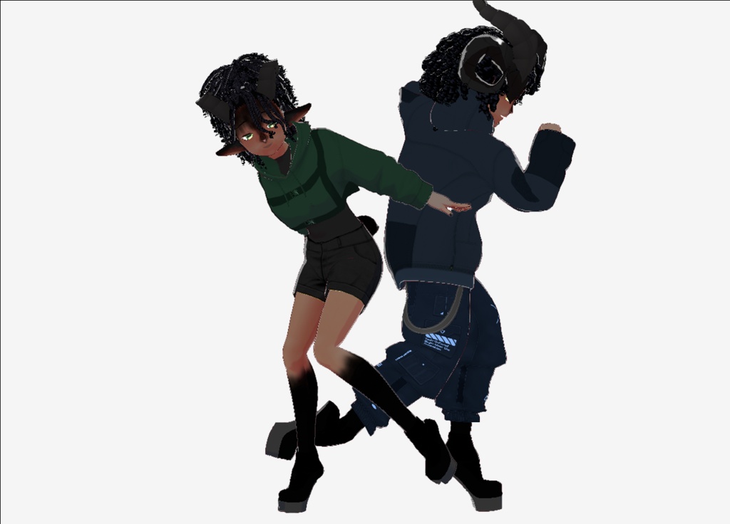 Free | Hooves | Shoes + Socks | VRoid | Custom Item