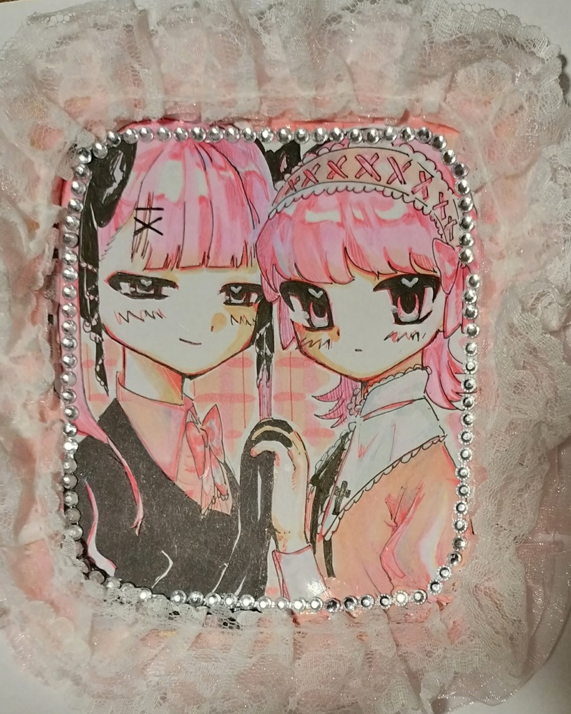 原画ミニ色紙 2500円