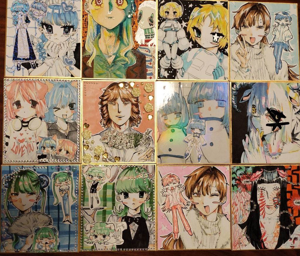 原画ミニ色紙 2000円