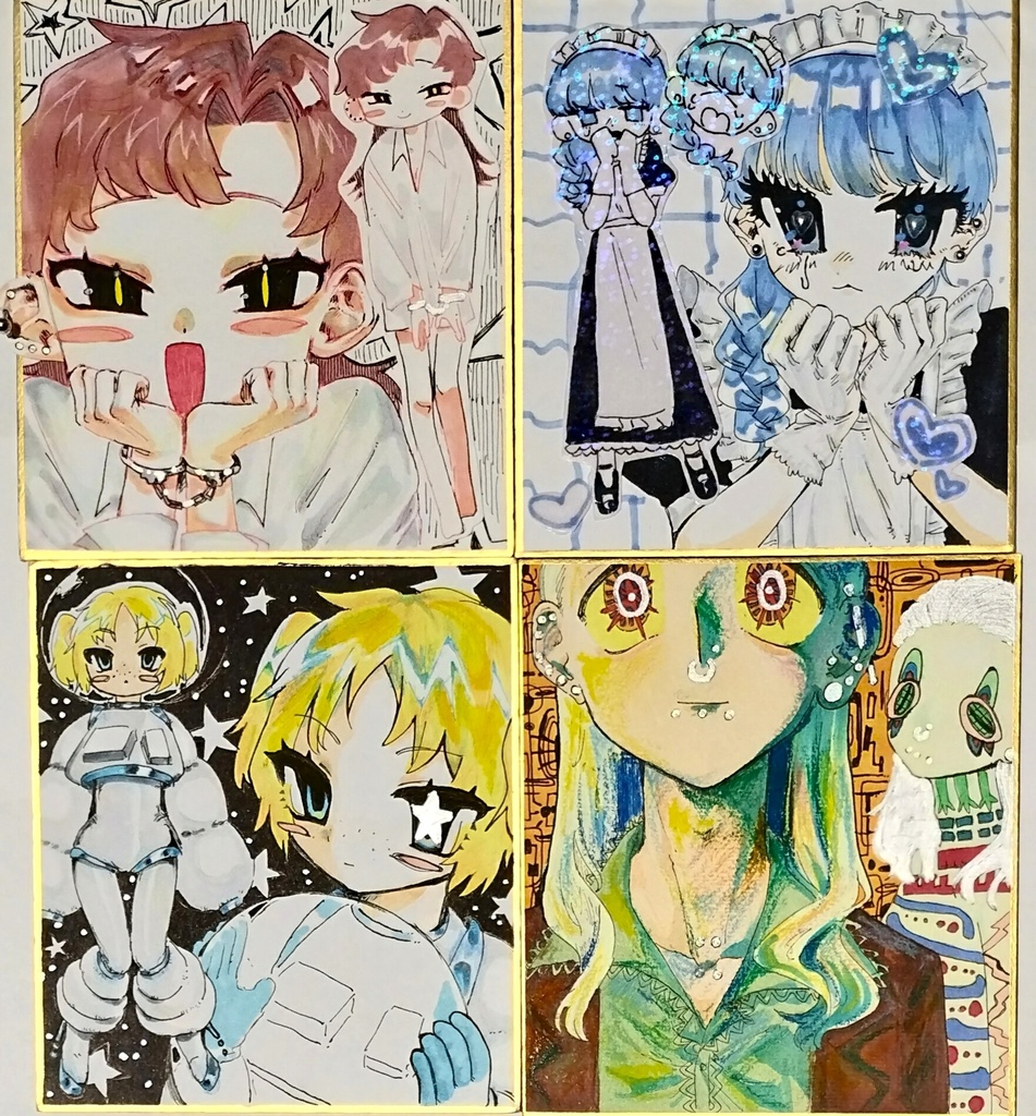 原画ミニ色紙 2000円