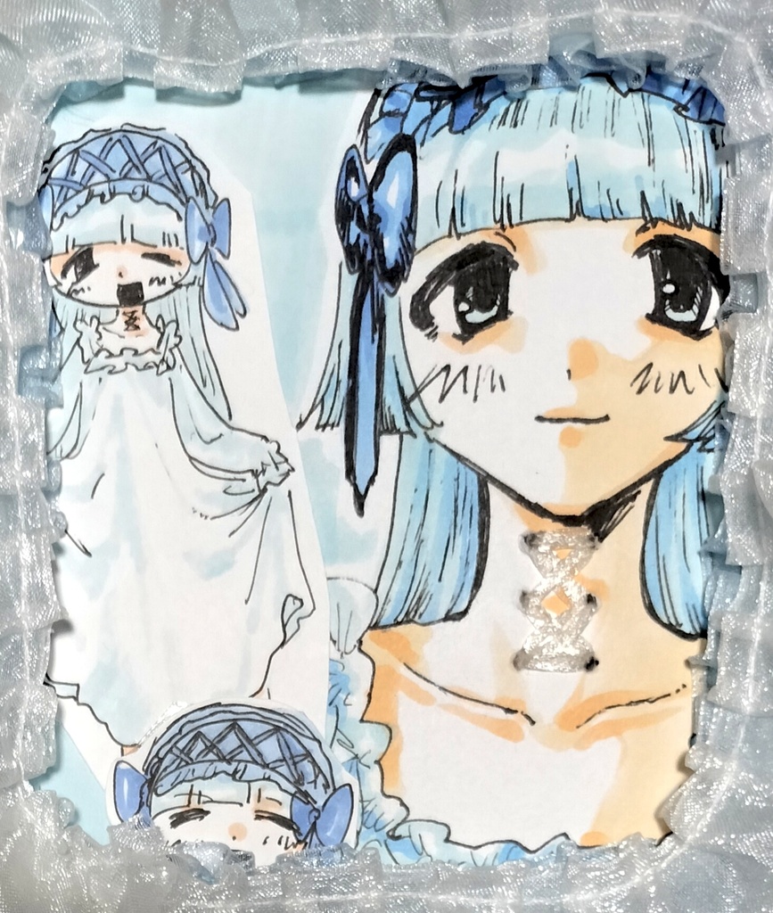 原画ミニ色紙 2000円