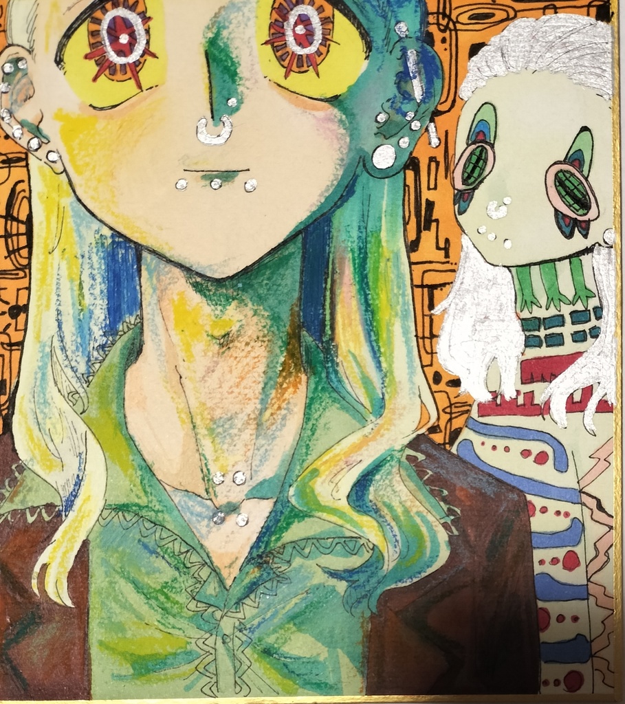 原画ミニ色紙 2000円