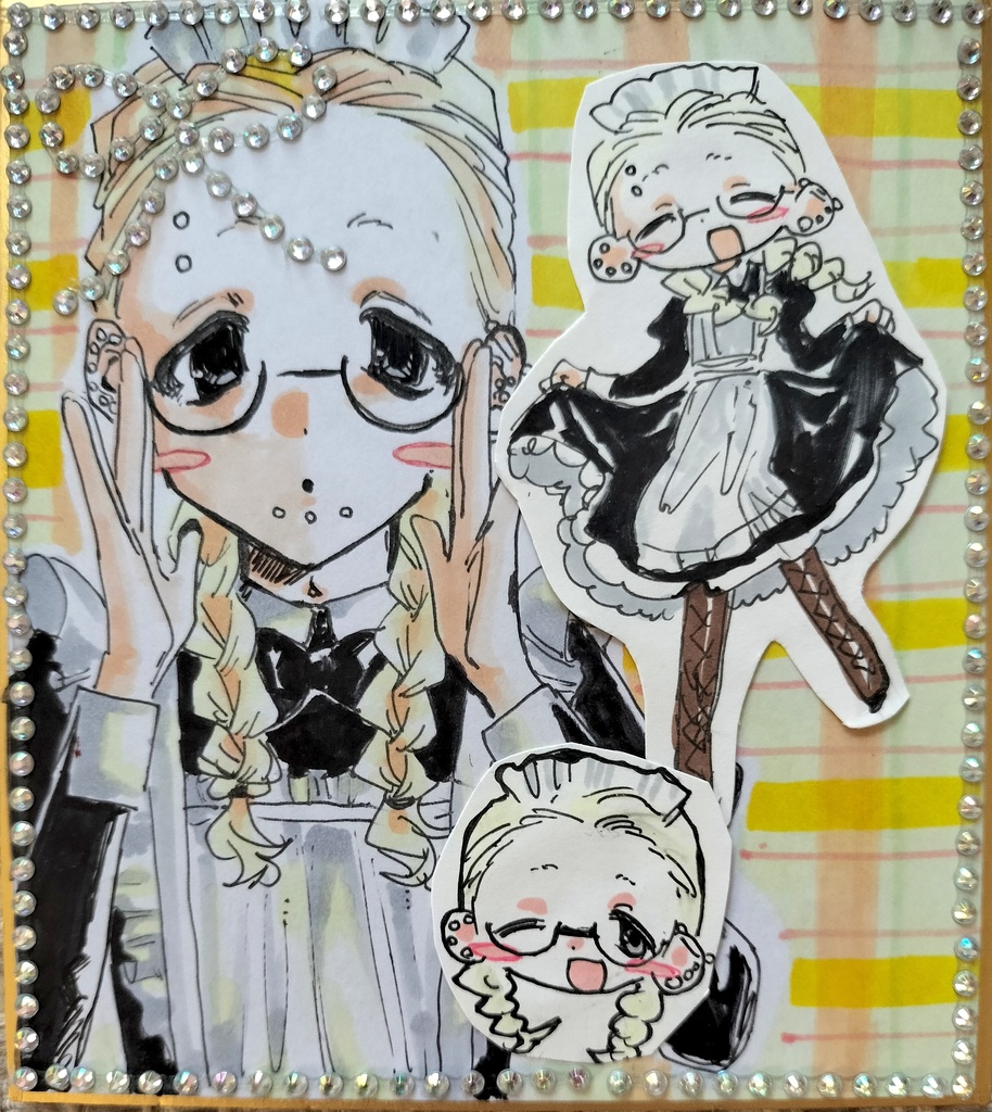 原画ミニ色紙 2000円