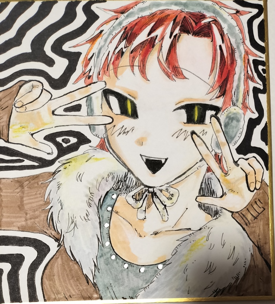 原画ミニ色紙 1500円