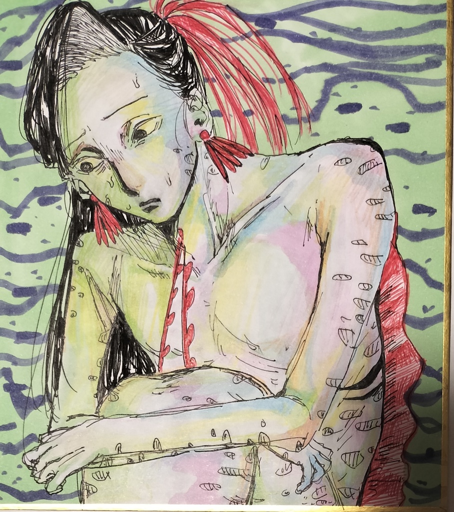 原画ミニ色紙 1500円