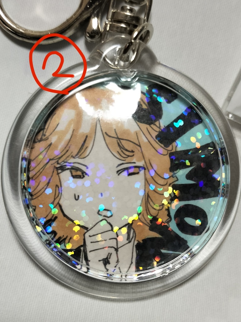 両面原画キーホルダー