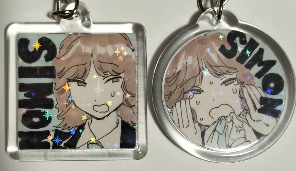 両面原画キーホルダー