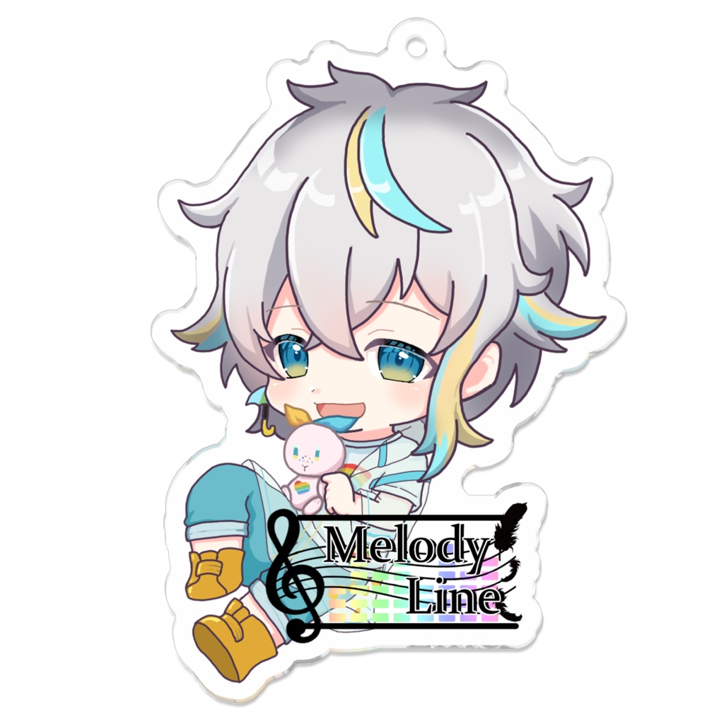 虹心 るか_アクリルキーホルダー_アクキー