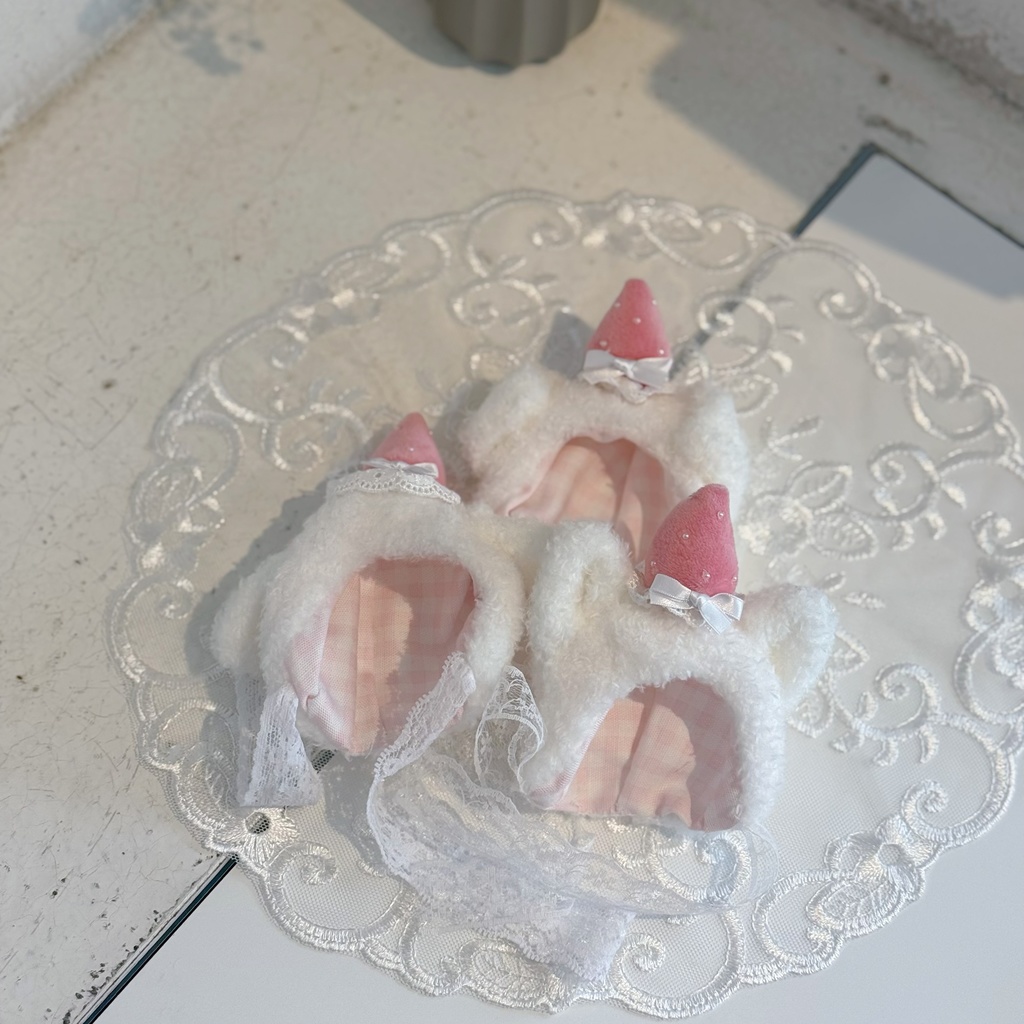 いちごのせずきん