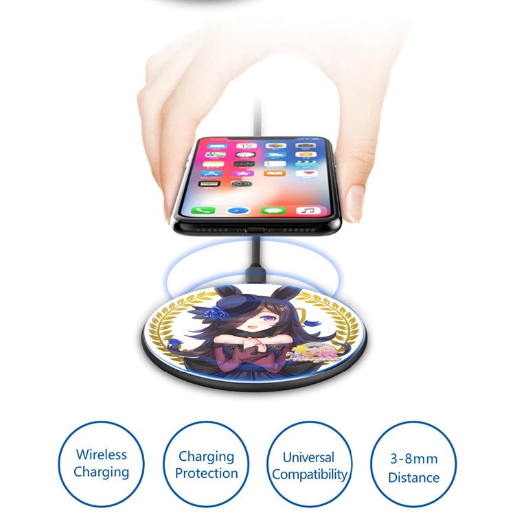 Kill la Kill 纏流子 鬼龍院皐月 QIワイヤレス充電器