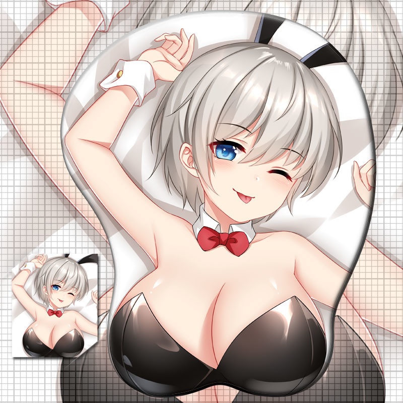 宇崎ちゃんは遊びたい! 宇崎花 バニー おっぱいマウスパッド / Uzaki-chan Wants to Hang Out! Hana Uzaki Bunny 3D Oppai Mouse Pad