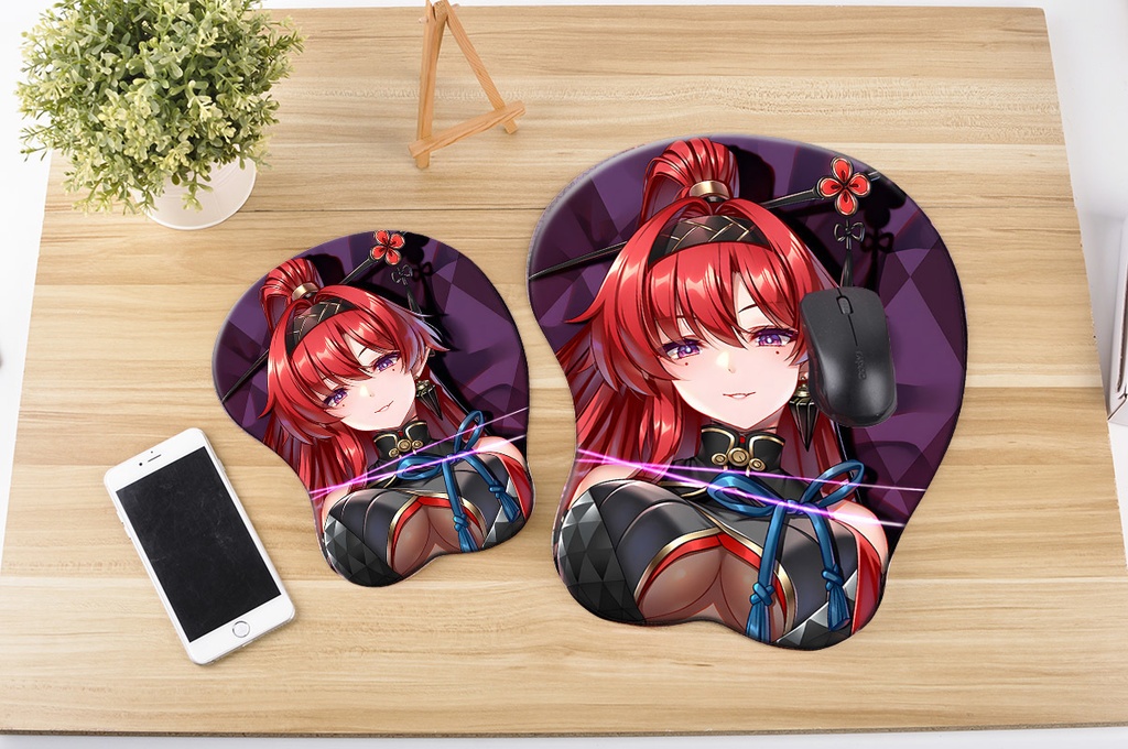 吟霖 (鸣潮) おっぱいマウスパッド / Yinlin (Wuthering Waves) 3D Oppai Mouse Pad -  moemarket - BOOTH