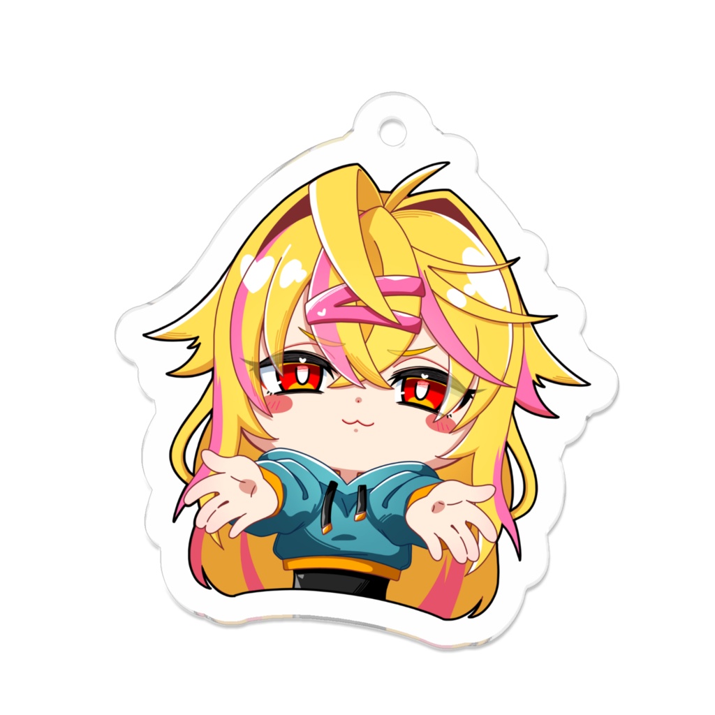 【期間限定】２月限定イラストアクキー