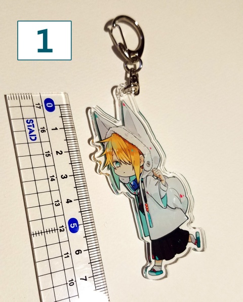 アクリルキーホルダー