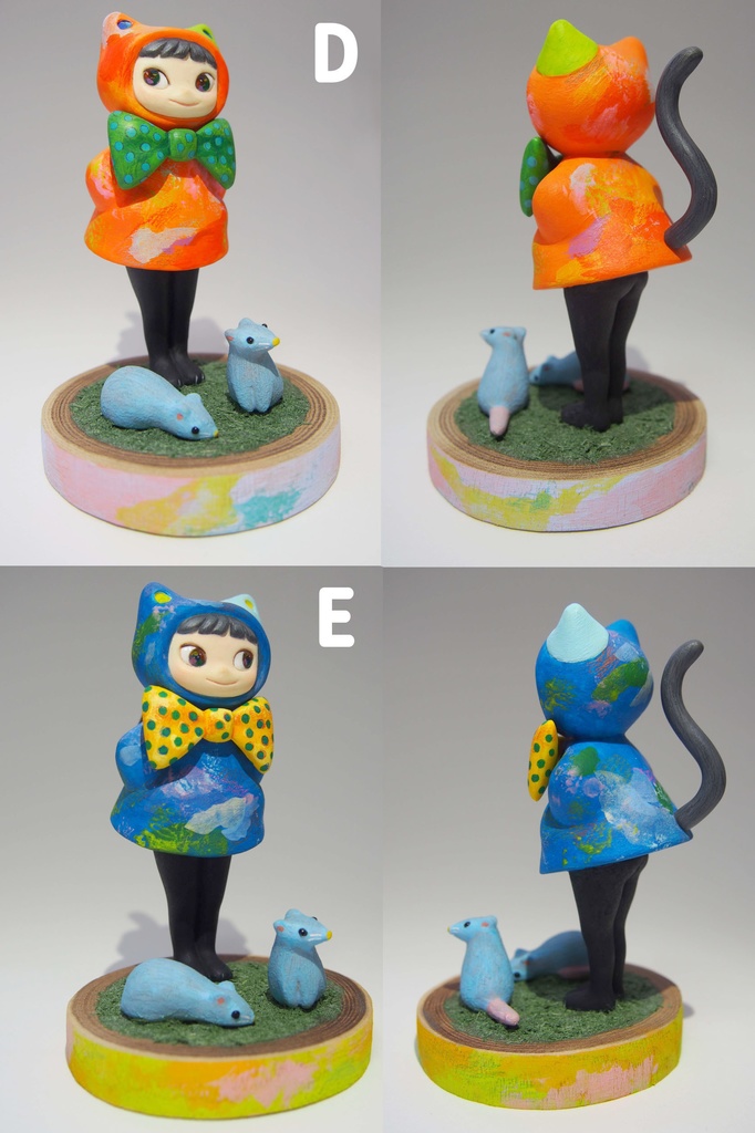 塗装済み完成品『ねこみみずきん』